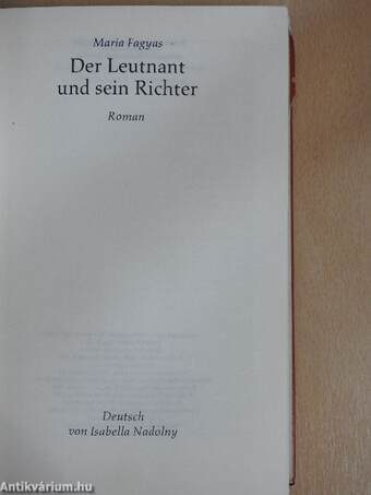 Der Leutnant und sein Richter