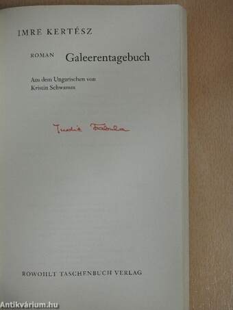 Galeerentagebuch