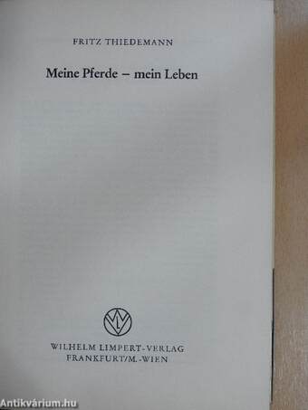 Meine Pferde - mein Leben