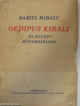 Oedipus király