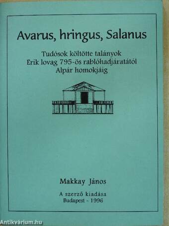 Avarus, hringus, Salanus