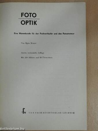 Foto/Optik