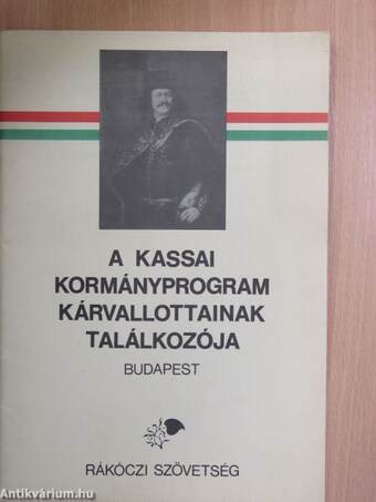 A kassai kormányprogram kárvallottainak találkozója