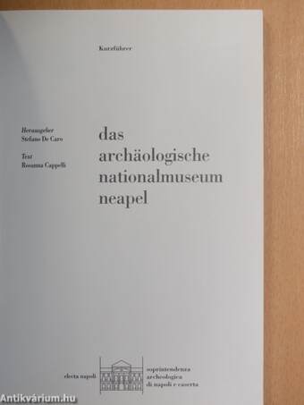 Kurzführer das Archäologische Nationalmuseum Neapel