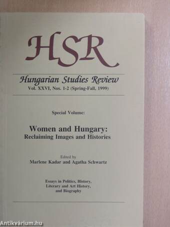 Hungarian Studies Review Spring-Fall, 1999