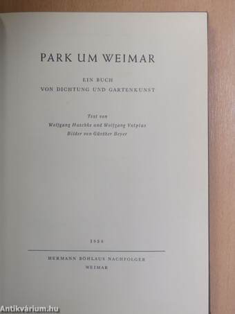 Park um Weimar