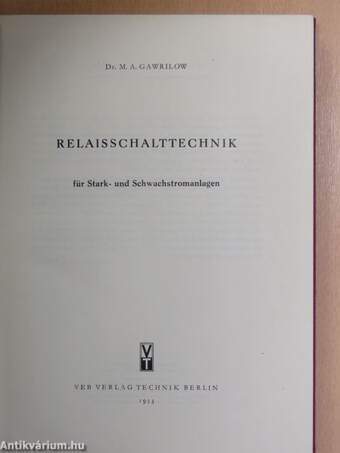 Relaisschalttechnik