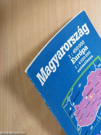 Magyarország - Európa autóatlasza