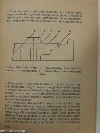 Az excenter sajtológépek biztonságtechnikája