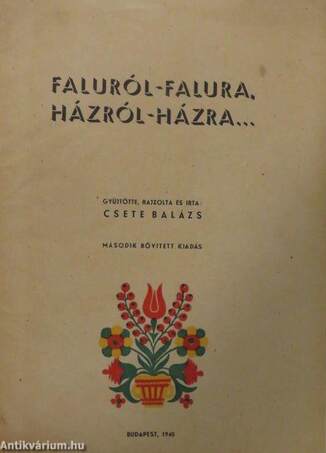 Faluról-falura, házról-házra... (rossz állapotú)