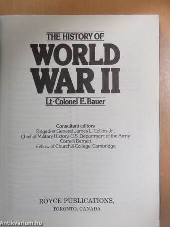 The History of World War II