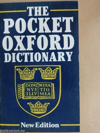 The Pocket Oxford Dictionary of Current English