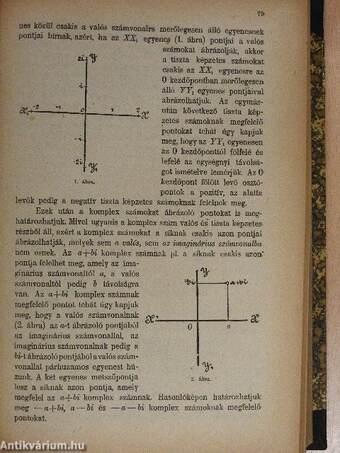 Algebra a középiskolák számára I-II.