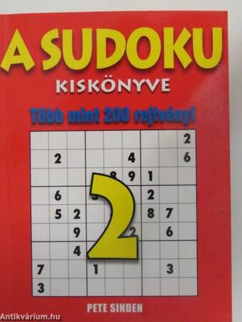A sudoku kiskönyve 2.