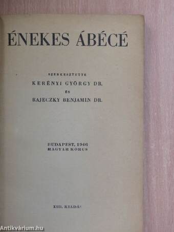 Énekes ábécé