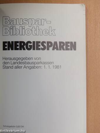 Energiesparen