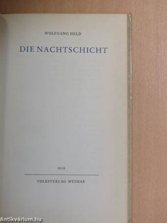 Die Nachtschicht