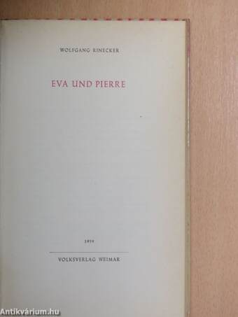 Eva und Pierre