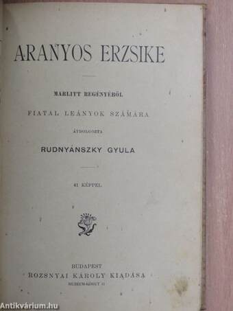 Aranyos Erzsike