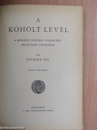 A koholt levél