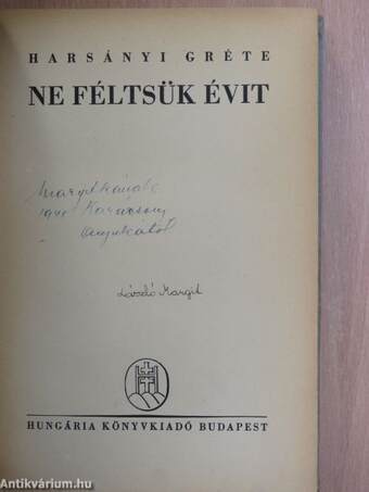 Ne féltsük Évit