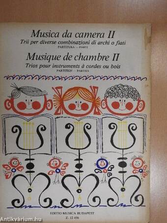 Musica da camera II./Musique de chambre II.