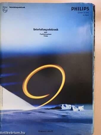 Philips Unterhaltungselektronik Programm 1981/82
