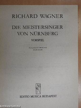 Die Meistersinger von Nürnberg