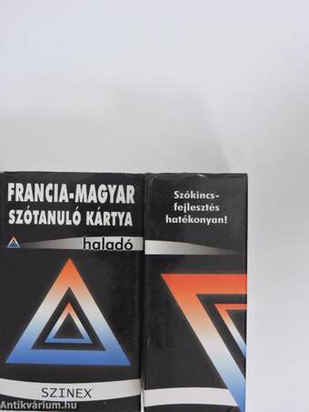 Francia-Magyar szótanuló kártya - haladó 1-2. 