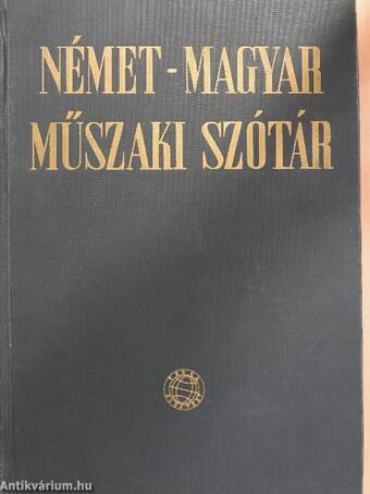 Német-magyar műszaki szótár