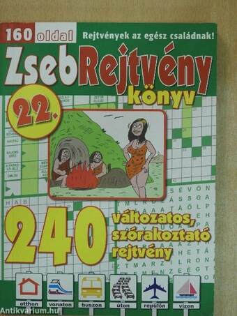 Zsebrejtvény könyv 22.