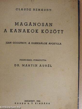 Magánosan a kanakok között