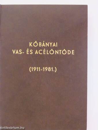 Kőbányai vas- és acélöntöde