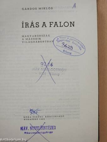 Írás a falon