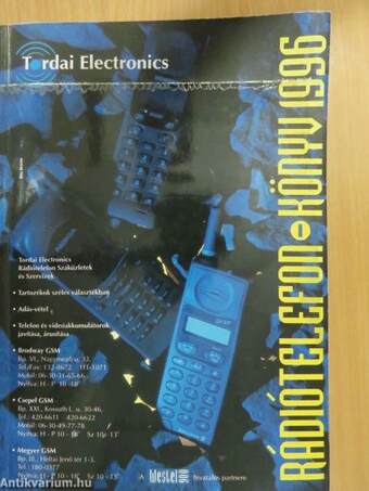 Rádiótelefon-könyv 1996