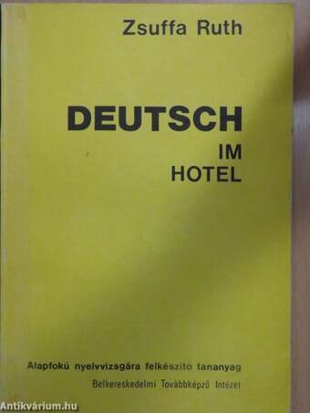 Deutsch im Hotel