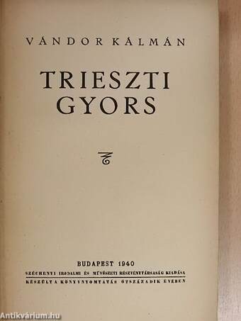 Trieszti gyors