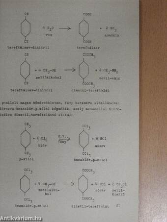 Tereftálsav, dimetil-tereftalát