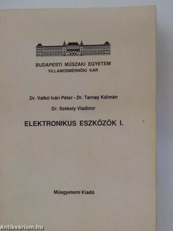 Elektronikus eszközök I.