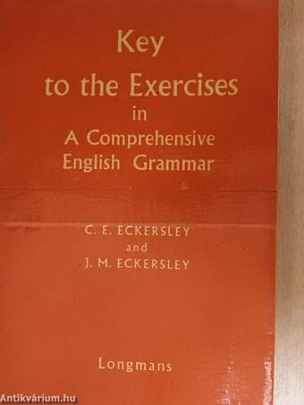 Key to the Exercises in A Comprehensive English Grammar