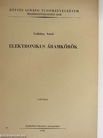 Elektronikus áramkörök