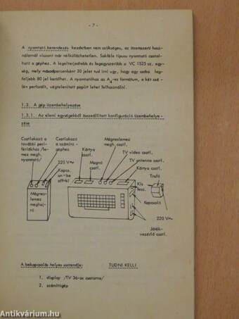 Alapismeretek a Commodore-64 mikroszámítógép használatához