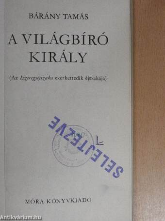 A világbíró király