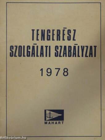 Tengerész szolgálati szabályzat 1978