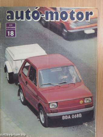 Autó-Motor 1978. szeptember