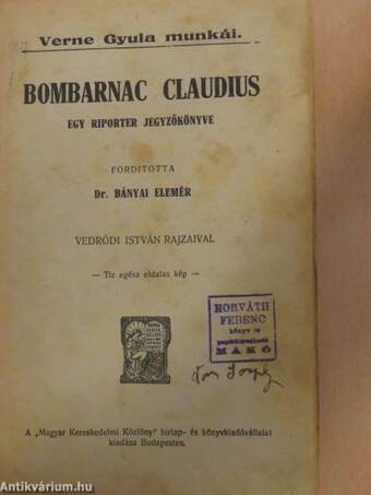 Bombarnac Claudius