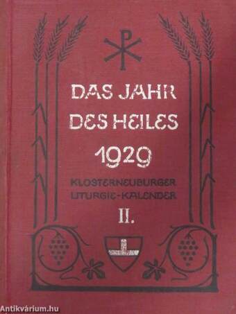 Das Jahr des Heiles 1929 II. (töredék)