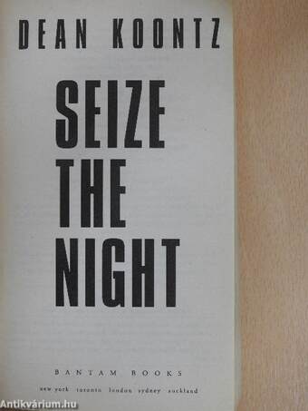 Seize the night