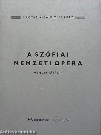 A Szófiai Nemzeti Opera vendégjátéka/Hovanscsina