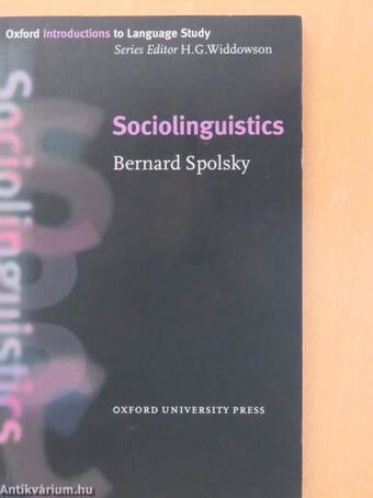 Sociolinguistics